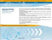 Tablet Screenshot of decryptis.fr